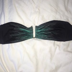 Peacock bikini top